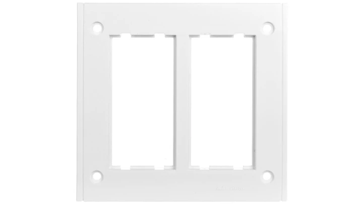 Simon Connect Ramka CIMA PRO podwójna 4xK45 do SBM250 czysta biel SBM202/9