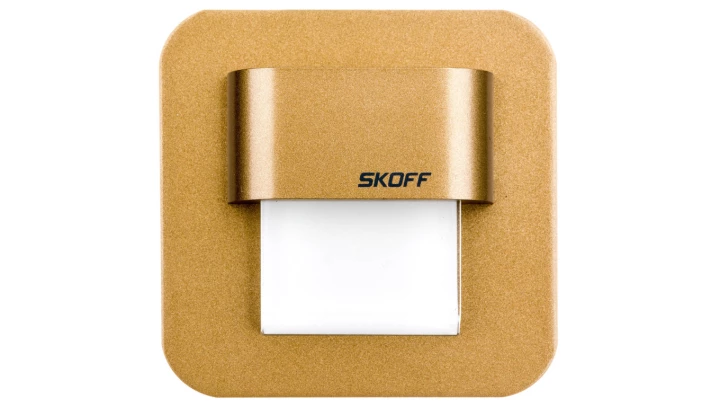 Oprawa LED 0,4W SALSA MINI STICK (mosiądz mat) / WW (ciepły biały) Aluminium + lakier IP56 MH-SMS-M-H-1-PL-00-01