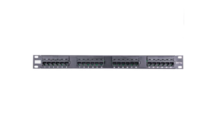Patch Panel 19 cali 24 Port cat 5e UTP 19-0011