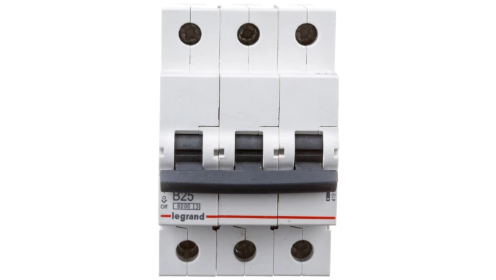 Wyłącznik nadprądowy 3P B 25A 6kA AC S303 RX3 419171
