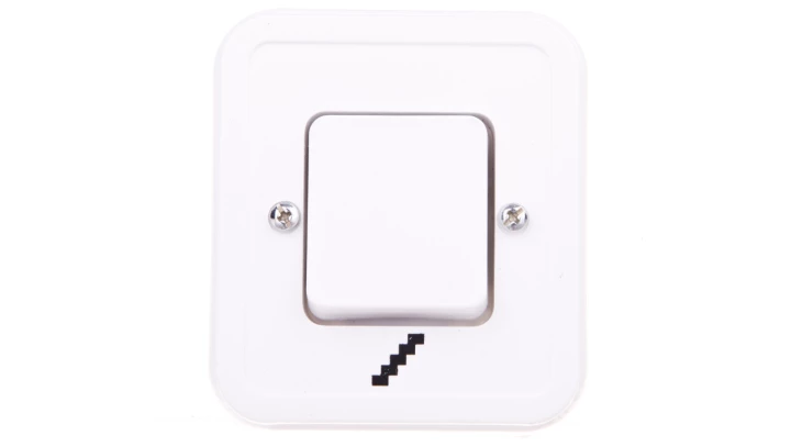 PI Łącznik schodowy 6A biały ŁW-3P/00