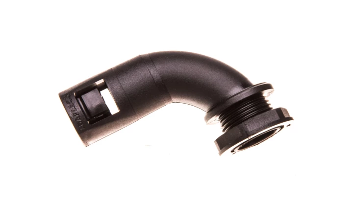 Dławnica poliamidowa kątowa do rur osłonowych M20 IP66 czarna SFKD 20M/11 E03DK-07070200401