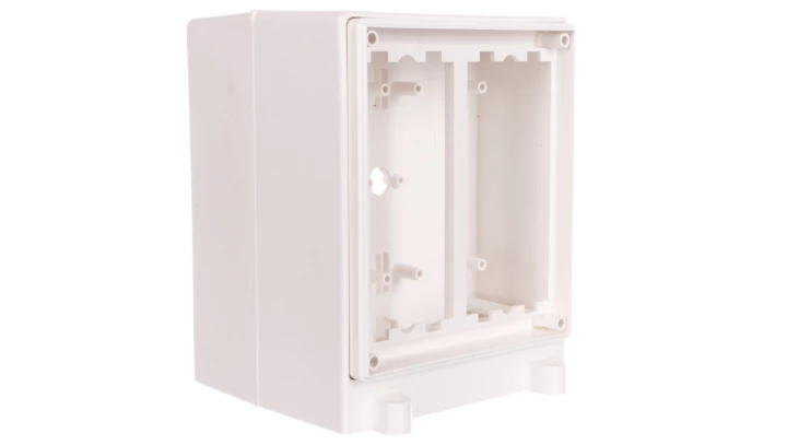 Simon Connect Miniwieża ST dwustronna 8xK45 czysta biel ST400/9