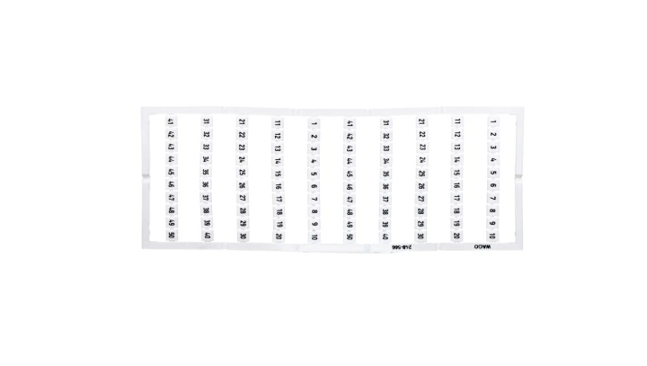 Oznaczniki MINI-WSB 2x 1-50 żółta 248-566 /5szt./