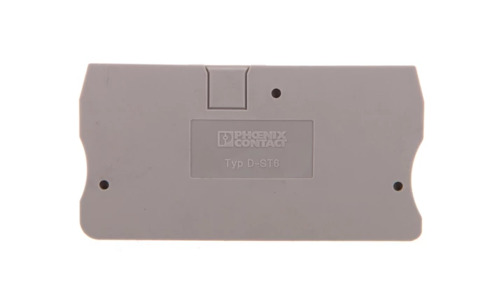 Ścianka końcowa 69,5x2,2x36mm szara D-ST 6 3030433