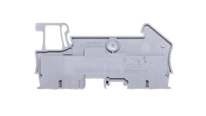 Złączka szynowa 4-przewodowa 1,5mm2 szara PT 1,5/S-QUATTRO 3208197 /50szt./