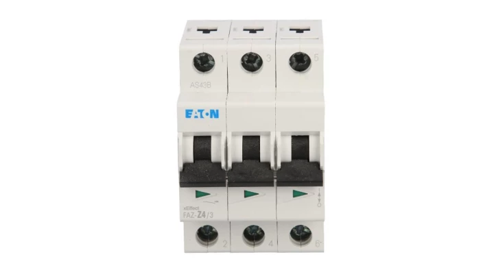 Wyłącznik nadprądowy 3P Z 4A 10kA AC FAZ Z4/3 278923