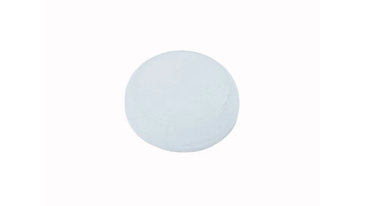 Soczewka lampki 22mm płaska bez opisu biała M22-XL-W 216453