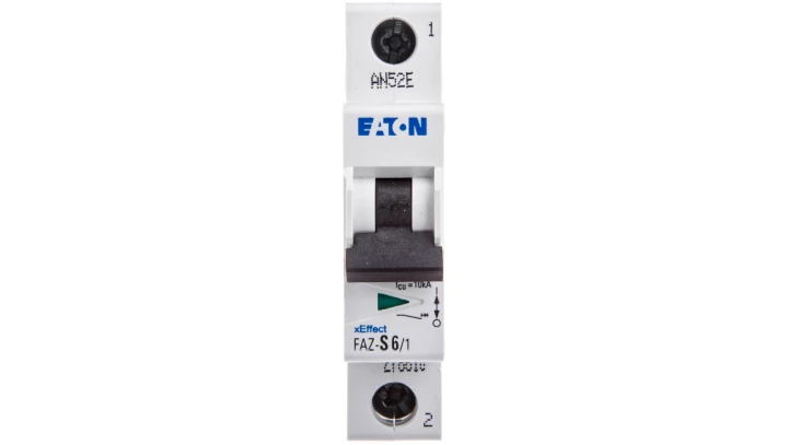 Wyłącznik nadprądowy 1P S 6A 15kA AC FAZ S6/1 278610