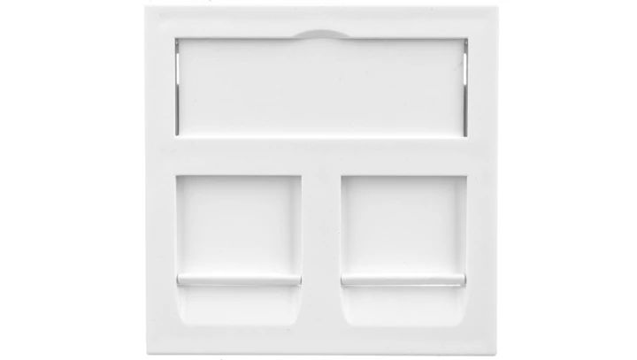 Adapter M45 dla 2xRJ45 biały DTG-2RM RW1 6119292