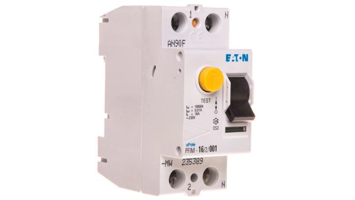 Wyłącznik różnicowoprądowy 2P 16A 0,01A typ AC PFIM-16/2/001-MW 235389