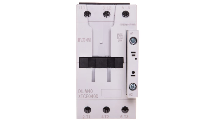Stycznik mocy 40A 3P 42V AC 0Z 0R DILM40(42V50HZ,48V60HZ) 277762