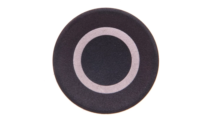 Wkładka przycisku 22mm płaska czarna z opisem O M22-XD-S-X0 218154