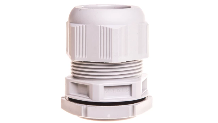 Dławnica kablowa M40 IP68 polamidowa biała V-M40 209668