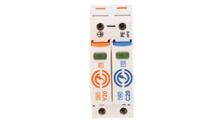 Ogranicznik przepięć Typ T2 1P+N 40kA 280V V20-1+NPE-280 5095251