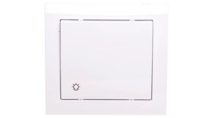 KIER Przycisk /światło/ biały ŁP-5W/00