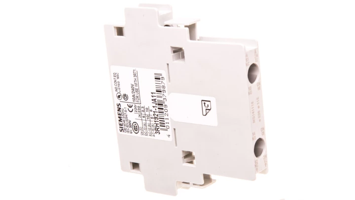 Styki pomocnicze 1Z 1R montaż boczny drugi blok S6 do S12 przył śrubowe SIRIUS 3RH1921-1JA11