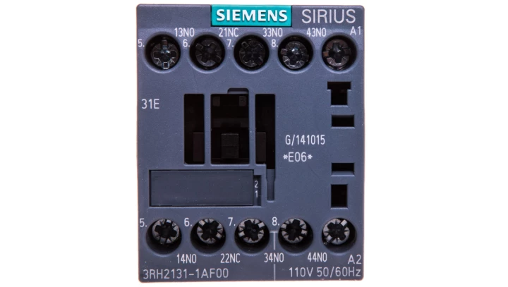 3RH2131-1AF00 Stycznik 4-biegunowy NC + NO x3,10A, 3RH20 -25÷60C