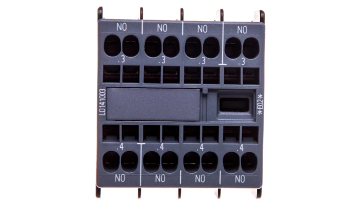 Styki pomocnicze 4Z montaż czołowy S00 do S3 przył sprężynowe SIRIUS 3RH2911-2FA40