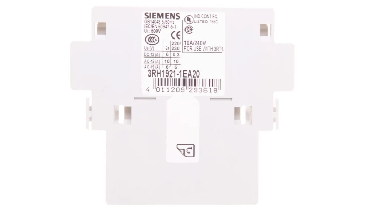 Styki pomocnicze 2Z montaż boczny pierwszy blok S6 do S12 przył śrubowe SIRIUS 3RH1921-1EA20