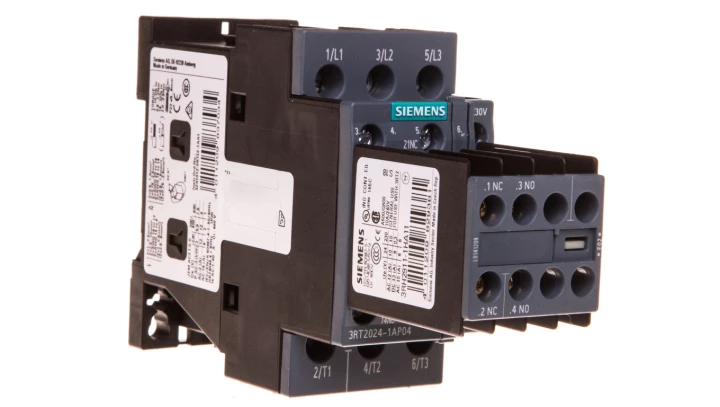 Stycznik mocy 12A 3P 230V AC 2Z 2R S0 3RT2024-1AP04