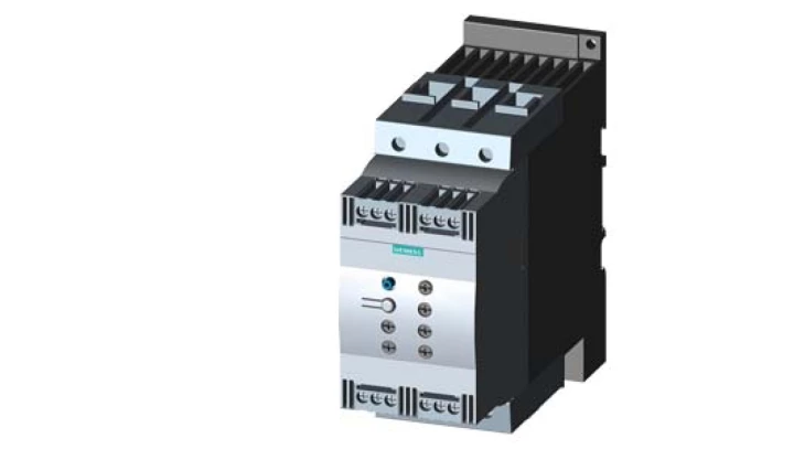Softstart 3-fazowy 200-480VAC 106A 55kW/400V Uc=24V AC/DC S3 3RW4047-1TB04
