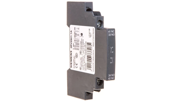 3RV2901-1A Styki pomocnicze NO + NC boczny