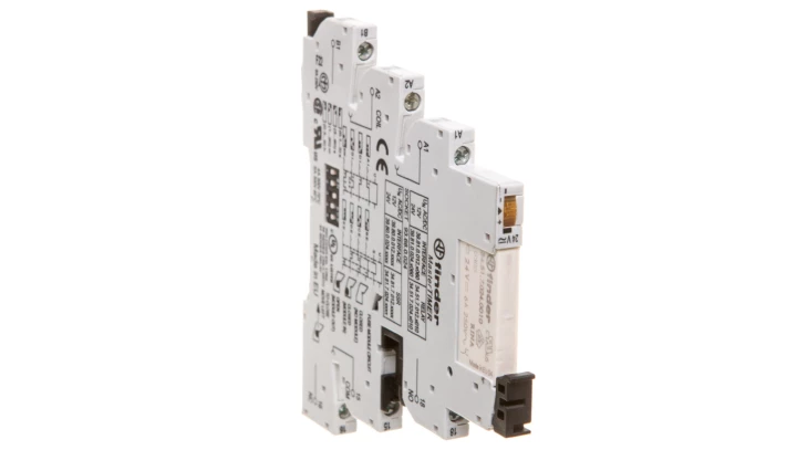 Przekaźnikowy moduł sprzęgający 6,2mm MasterTIMER wielofunkcyjny (AI DI GI SW BE,CE,DE,EE) 1P 6A 24VAC/DC 39.81.0.024.0060