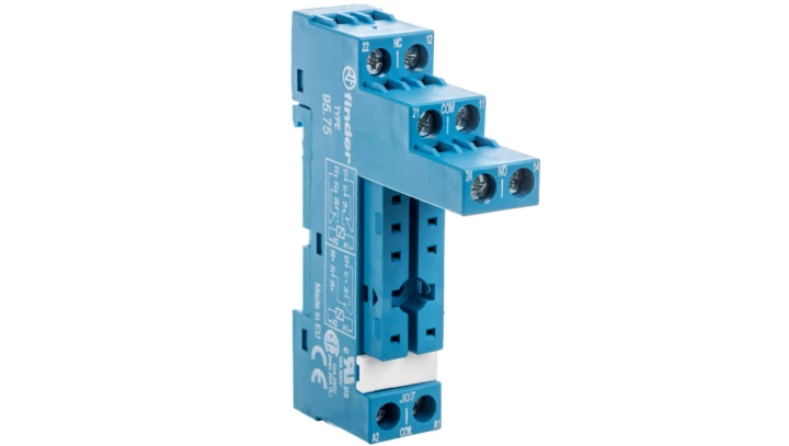Gniazdo do przekaźników serii 40.51/40.52/40.61/44.52/44.62 95.75SMA