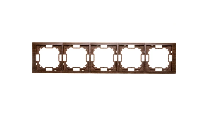 Simon Basic Neos Ramka pięciokrotna dębowy BMRC5/051