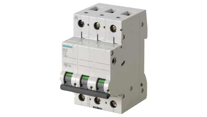Wyłącznik nadprądowy 3P C 13A 6kA AC 5SL6313-7