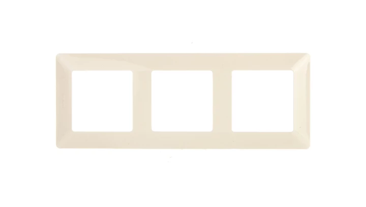 VALENA LIFE Ramka potrójna kremowa 754043