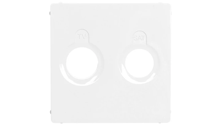 VALENA LIFE Plakietka gniazda antenowego biały 754820