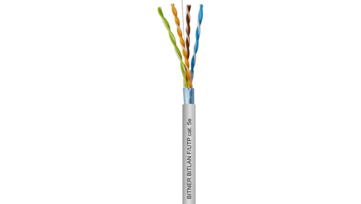 Kabel teleinformatyczny BiTLAN F/UTP 4x2x24 AWG (0,5) cat.5e 200MHz Eca /305m/