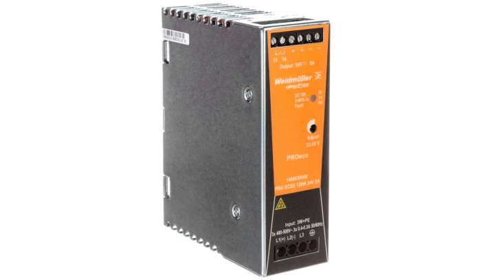 Zasilacz impulsowy trójfazowy 400-500V AC/24V DC 5A 120W PRO ECO3 120W 24V 5A 1469530000