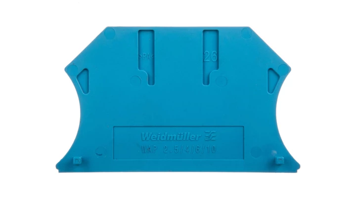Ścianka końcowa niebieska WAP 2.5-10 BL 1050080000 /50szt./
