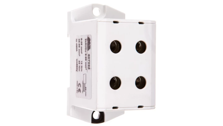 Złączka szynowa 2-torowa 16-95mm2 szara EURO multiOTL 95 2xAl/Cu 607095