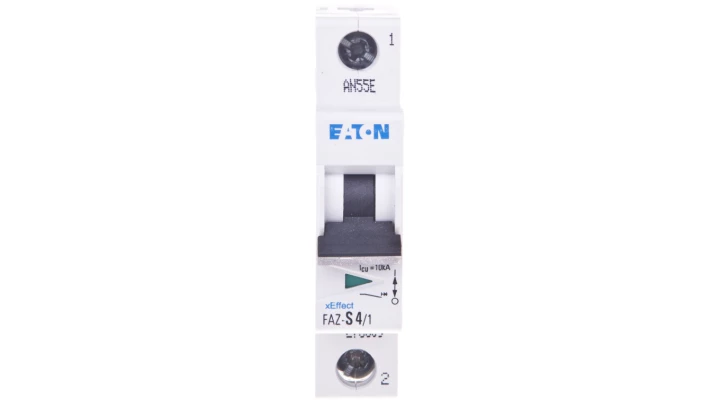 Wyłącznik nadprądowy 1P S 4A 15kA AC FAZ S4/1 278609