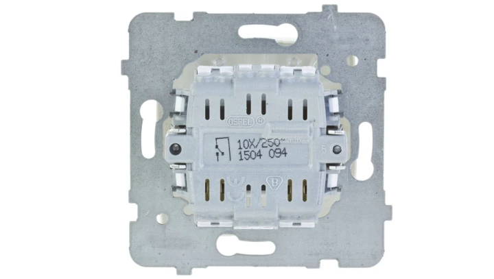 KARO Przycisk /dzwonek/ z podświetleniem ecru perłowy ŁP-6SS/m/42