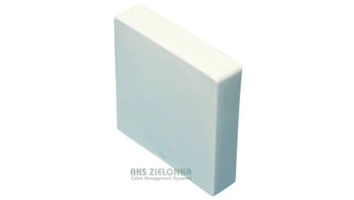 Zakończenie 17x15mm białe ZAK 10809 /10szt./