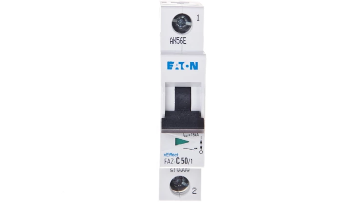 Wyłącznik nadprądowy 1P C 50A 15kA AC FAZ C50/1 278566