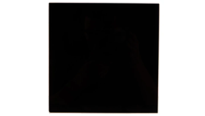 Panel do ramki i korpusu 125mm czarny połysk Trax Glass PTGB125P