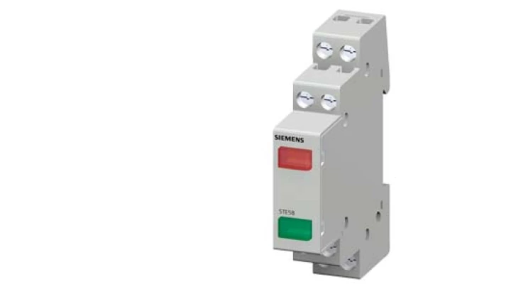 Lampka modułowa 1x czerwona 1x zielona 230V 5TE5801