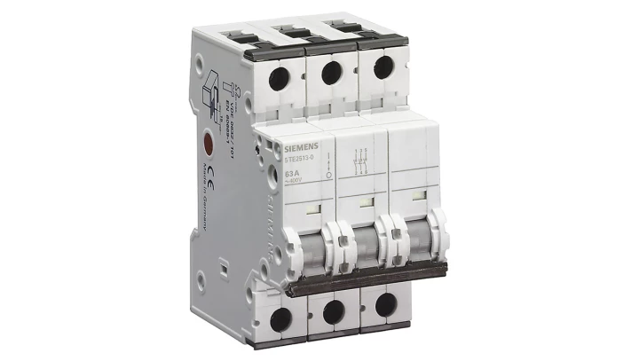 Rozłącznik modułowy 63A 3P 400V możliwy wyzwalacz 5TE2513-0