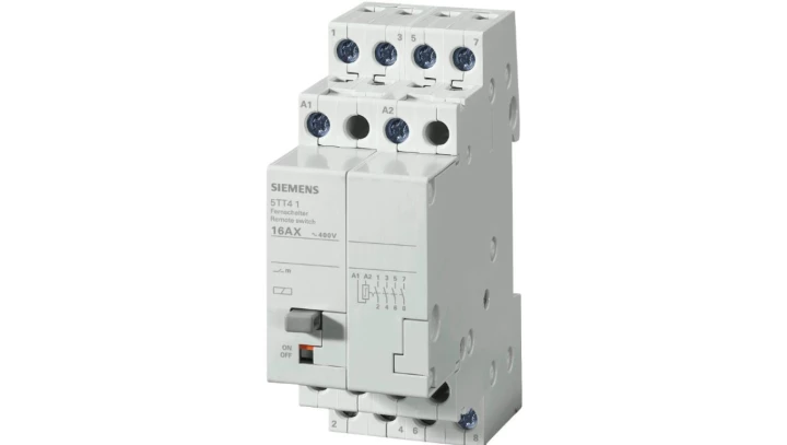 Przekaźnik instalacyjny bistabilny 16A 4Z 230V AC 5TT4104-0