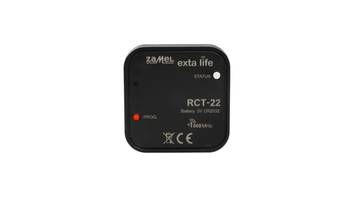 Radiowy czujnik temperatury bateryjny dopuszkowy RCT-22 EXL10000024