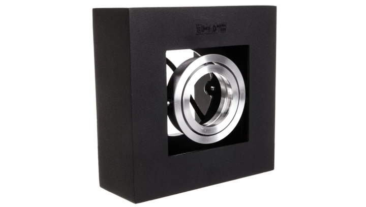 Oprawa punktowa sufitowa GU10 10W STOBI DLP 50-B czarna 26830