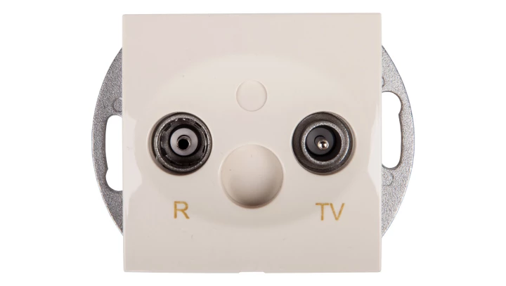 Simon 54 Gniazdo antenowe RD/TV końcowe kremowe DAZ.01/41