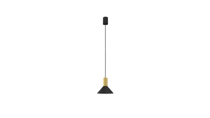 Lampa wisząca HERMANOS A BLACK/SOLID BRASS 8103 Nowodvorski Lighting