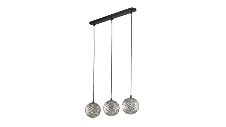 Lampa wisząca ELENA 3 - punktowa Grafit lustrzany 5746 TK Lighting